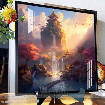 Tranh phong thủy sơn thủy hữu tình