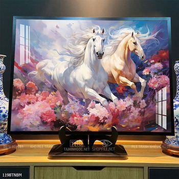 Tranh ngựa đẹp ấn tượng