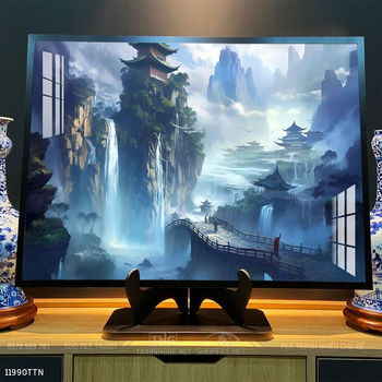 Tranh phong thủy phong cảnh thác nước thiên nhiên