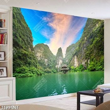Tranh phong cảnh sông núi tuyệt đẹp 11994NT