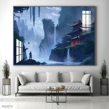 Tranh phong thủy sơn thủy hữu tình