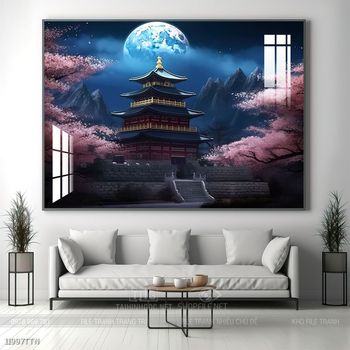 Tranh phong thủy treo trang trí phòng khách