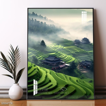 Tranh phong thủy sơn thủy đẹp