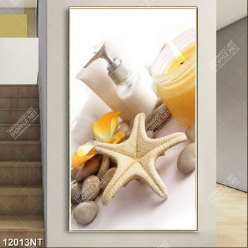 Tranh ngọn nến và đá