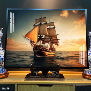 Tranh thuận buồm xuôi gió treo tường đẹp