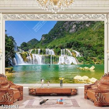 Tranh thác nước thiên nhiên tuyệt đẹp 12049NT