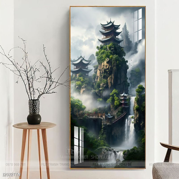 Tranh treo phòng khách theo phong thủy