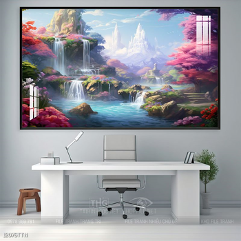 Tranh phong thủy treo trang trí phòng khách