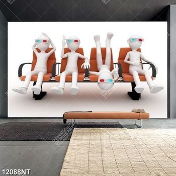 Tranh người trắng ngồi trên ghế