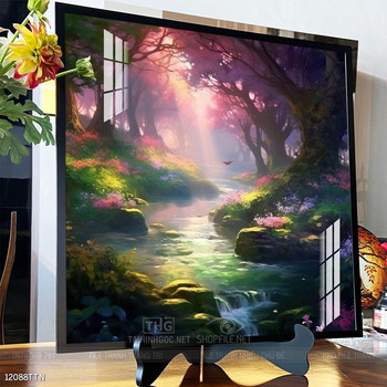 Tranh phong thủy treo trang trí phòng khách