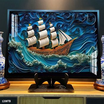 Tranh thuyền và biển