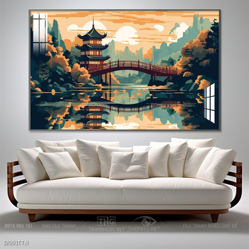 Tranh phong thủy nghệ thuật đẹp nhất