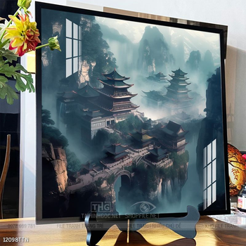 Tranh phong thủy sơn thủy hữu tình