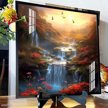 Tranh phong thủy treo trang trí phòng khách