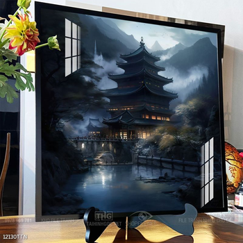 Tranh phong thủy sơn thủy đẹp