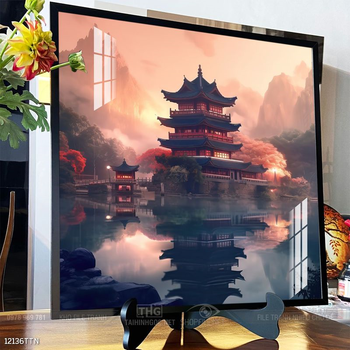 Tranh phong thủy treo trang trí phòng khách