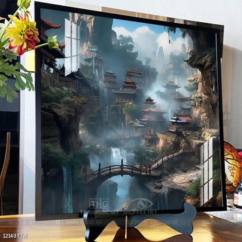 Tranh phong thủy treo trang trí phòng khách