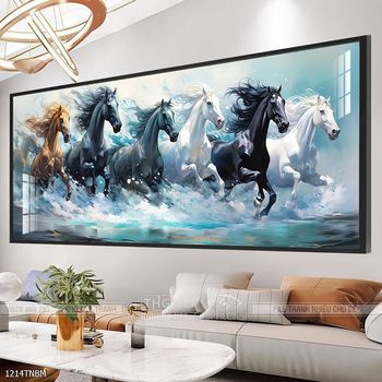 Tranh ngựa bát mã truy phong