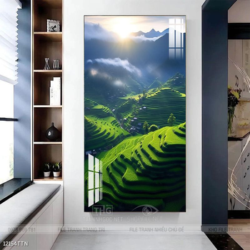 Tranh treo phòng khách theo phong thủy