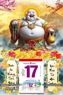 File lịch tết 2026 Phật Di Lặc 1215LT