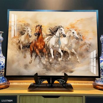 Tranh ngựa treo tường