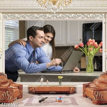 Tranh cặp đôi trẻ 12165NT