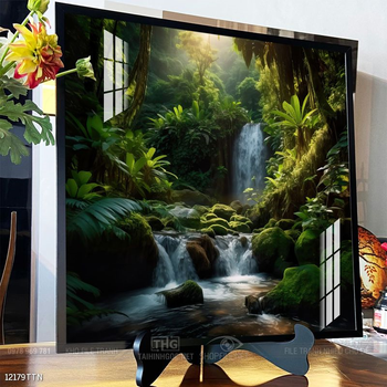 Tranh phong thủy treo trang trí phòng khách