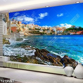 Tranh nước biển trong xanh