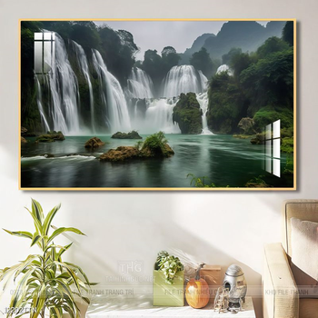 Tranh phong thủy sơn thủy hữu tình