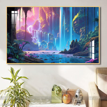 Tranh phong thủy sơn thủy hữu tình