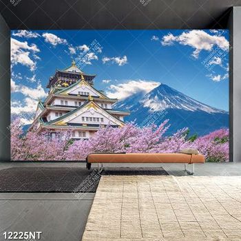 Tranh sứ sở hoa anh đào 12225NT