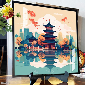 Tranh phong thủy sơn thủy đẹp