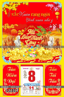 File lịch tết mã đáo thành công 1223LT
