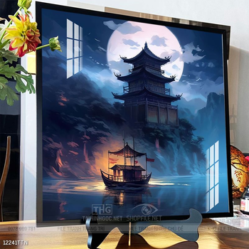 Tranh phong thủy sơn thủy hữu tình