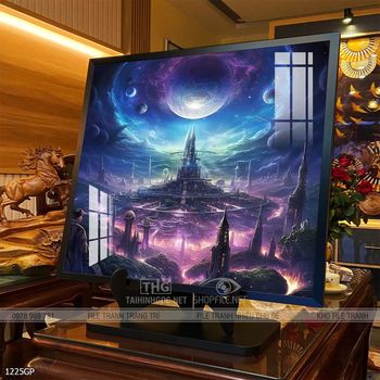 Tranh phi hành gia treo tường