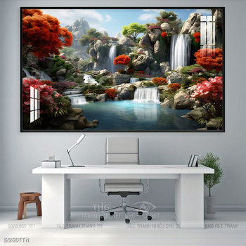 Tranh phong thủy nghệ thuật đẹp nhất