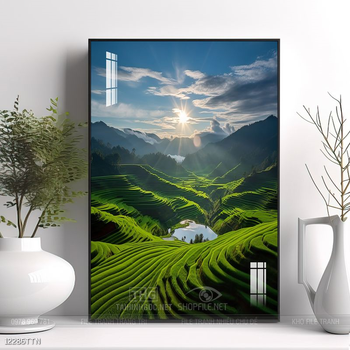 Tranh phong thủy sơn thủy đẹp