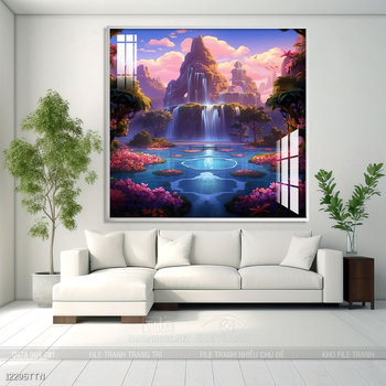 Tranh phong thủy nghệ thuật đẹp nhất