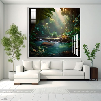 Mẫu tranh phong thủy đẹp và ý nghĩa