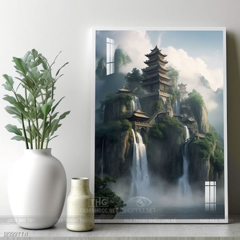 Tranh phong thủy treo trang trí phòng khách