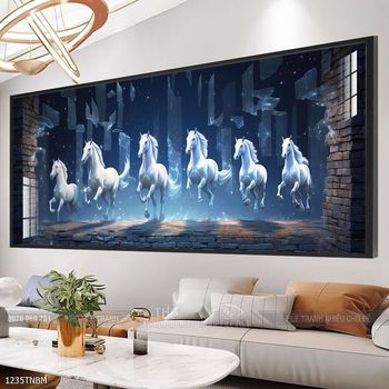 Tranh ngựa mã đáo thành công