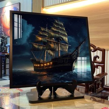 Tranh thuận buồm xuôi gió đẹp