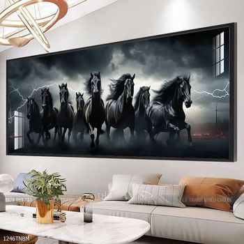 Tranh ngựa treo tường
