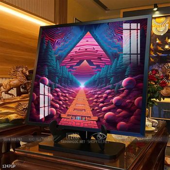 Tranh nghệ thuật phi hành gia treo tường