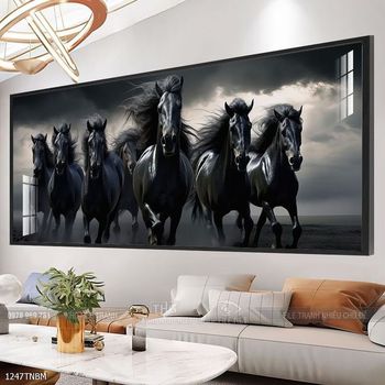 Tranh ngựa đẹp ấn tượng