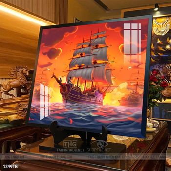 Tranh thuận buồm xuôi gió đẹp ấn tượng