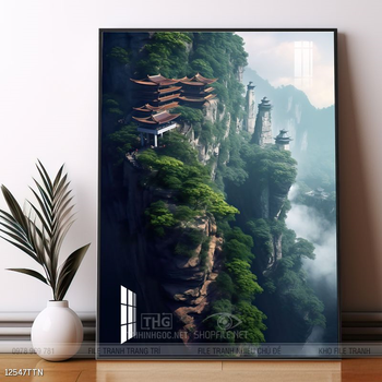 Tranh treo phòng khách theo phong thủy