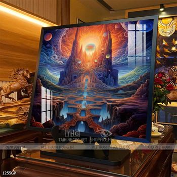 Tranh phi hành gia treo tường