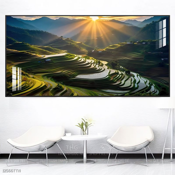 Tranh phong thủy sơn thủy đẹp