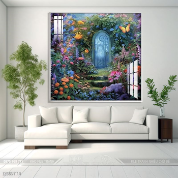 Tranh phong thủy sơn thủy hữu tình